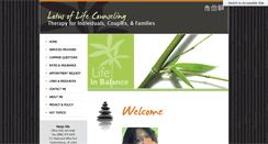 Desktop Screenshot of lotusoflifecounseling.com